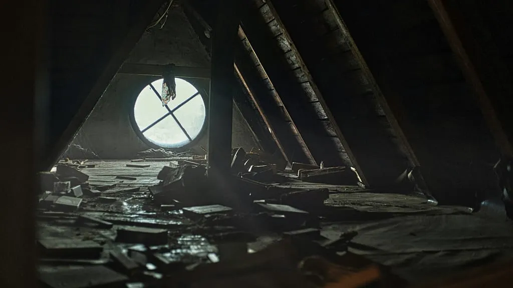 messy attic potential roof rat spot