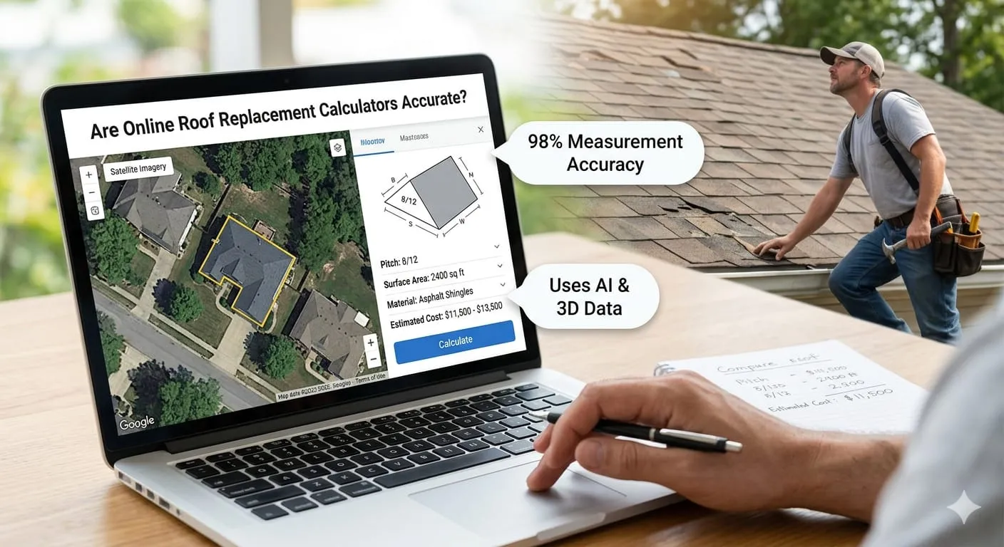 Are Online Roof Replacement Calculators Accurate?