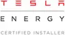 Tesla Certified Installer Tesla Certified Installer logo